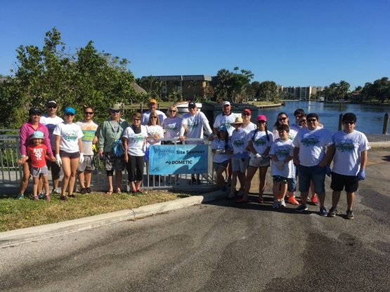 Dometic Participates in Waterway Cleanup.jpg