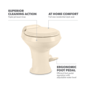 Dometic 300 Gravity Flush Toilet