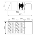 Dometic Santorini FTK 4X8 TC
