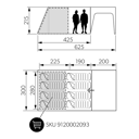 Dometic Santorini FTK 4X8 TC