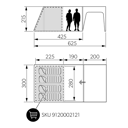 Dometic Santorini FTK 4X8 TC