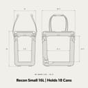 Recon Hardside Small, 16L