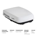 Dometic FreshJet 5 Series Mechanical High Efficiency Low-Profile Air Conditioner - White