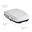 Dometic FreshJet 5 Series Mechanical High Efficiency Low-Profile Air Conditioner - Black