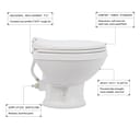 Dometic 401 Gravity Flush Toilet