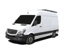Mercedes-Benz Sprinter 128"/144"/170" / L1/L2/L3 / SWB/MWB/LWB Wheelbase w/o OEM Tracks (2006-Current) Slimline II 1/2 Roof Rack Kit / Tall