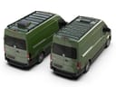 Volkswagen Crafter (L3H2 / MWB / Standard Dach) (2017 - Heute) Slimpro Dachträger Kit