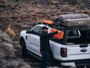 Ford Ranger T6.2 Wildtrak / Raptor Double Cab (2022 - Heute) Pro Ladeflächenträger mit Slimline II Plattform