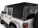 Jeep Wrangler JLU 4 Door Exterior Rear Window Molle Panel Kit / LHS