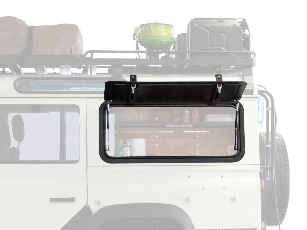 Front Runner Gullwing Window - Aluminium / Land Rover Defender
