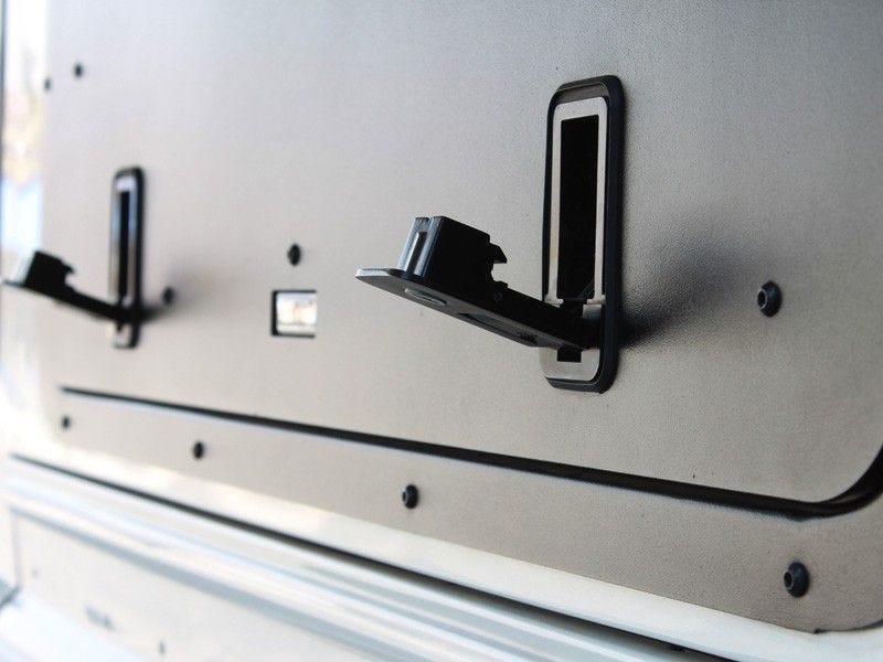 Front Runner Gullwing Window - Aluminium / Land Rover Defender