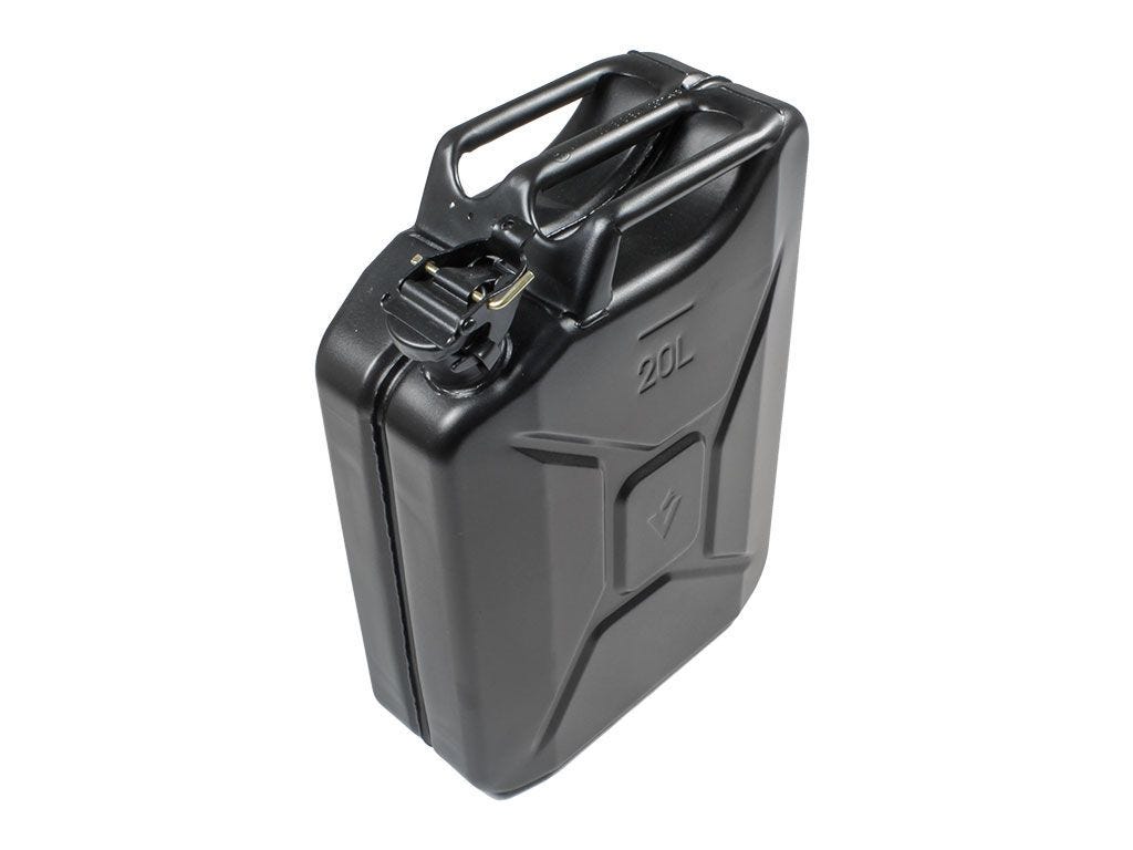 Front Runner 20l Fuel Jerry Can - Black Steel Finish