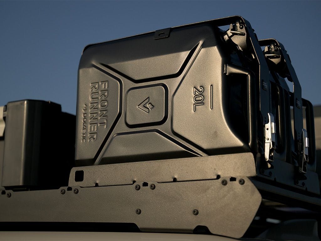 Front Runner 20l Fuel Jerry Can - Black Steel Finish