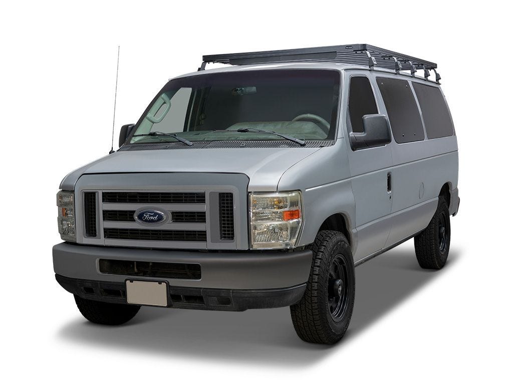 Front Runner Ford E150/E250/E350 Regular Cab (1992-2014) Slimline II Roof Rack Kit 