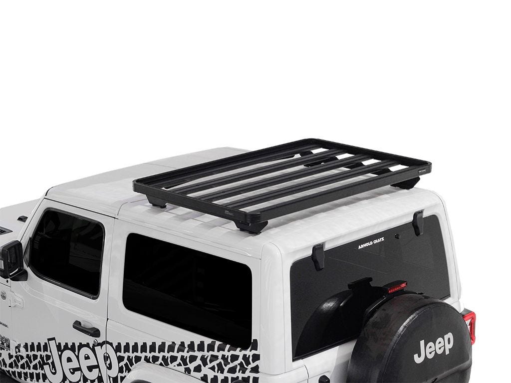 Front Runner Kit de 1/2 galerie Slimline II extrême pour le Jeep Wrangler JL 2 Portes (2018-jusqu'à présent)