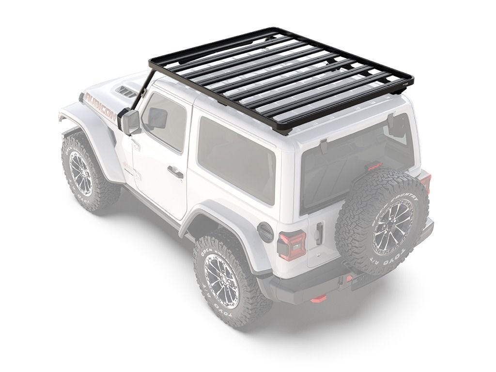 Front Runner Jeep Wrangler JL 2Door Mojave/392/2.2L Diesel (2018-Current) Extreme Slimline II Roof Rack Kit