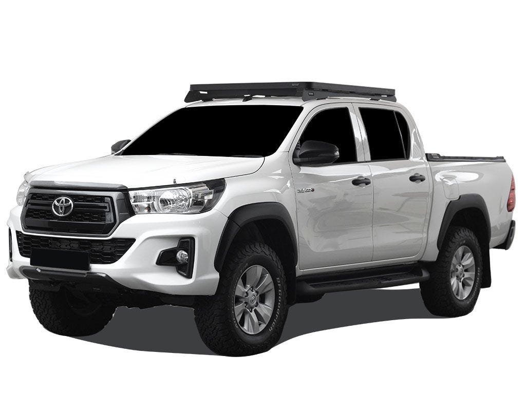 Front Runner Toyota Hilux Revo DC (2016 - 2021) Slimline II Dachträger Kit / Flaches Profil