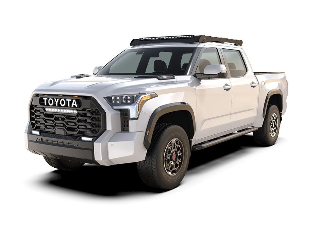 Front Runner Toyota Tundra Crew Cab (2022-Current) Slimsport Roof Rack Kit / Light Bar Ready