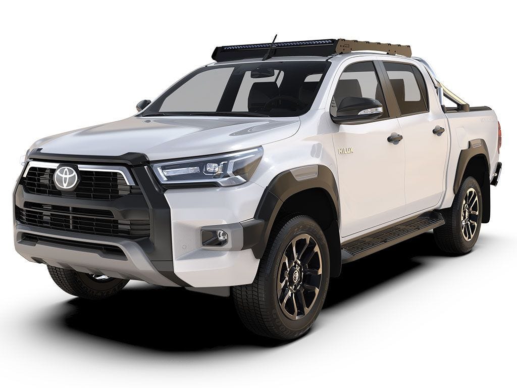 Front Runner Toyota Hilux H48 DC (2022-Current) Slimsport Rack 40" Light Bar Wind Fairing