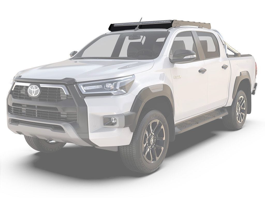 Front Runner Toyota Hilux H48 DC (2022-Current) Slimsport Rack 40" Light Bar Wind Fairing