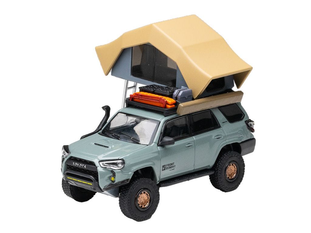 Front Runner Limited Edition Toyota 4Runner TRD Pro Overland Lunar Rock Diecast Model Set 