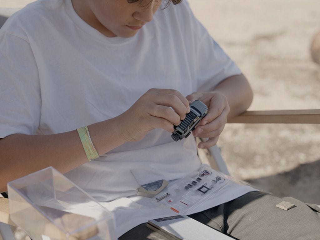 Front Runner Limited Edition Toyota 4Runner TRD Pro Overland Lunar Rock Diecast Model Set 