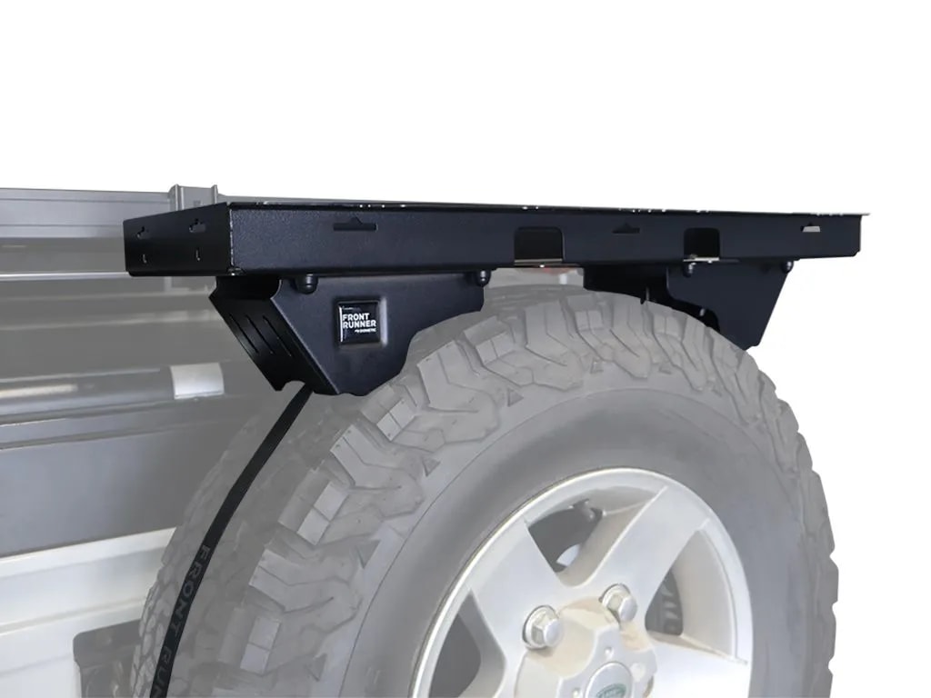 Front Runner Spare wheel mounted shelf