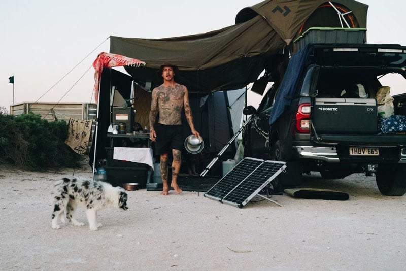 Chippa's tent
