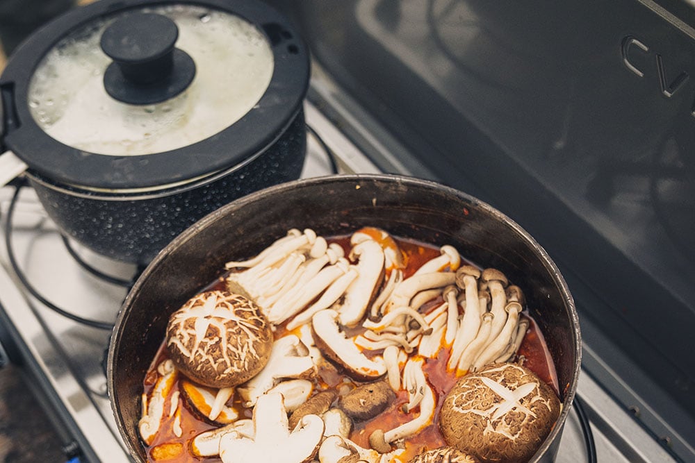 5 Overlanding Camp Kitchen Tips & Kimchi Jjigae (Stew) Recipe