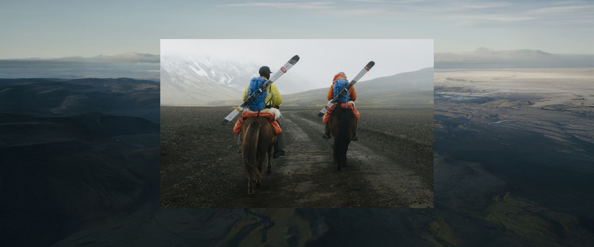 Project Zero - Geoff and Kitale Wilson riding horses on Iceland