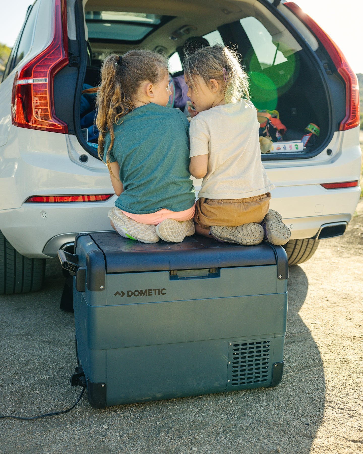 CFX2 Sunrise Girls Children Sitting on Cooler Standing Gallery