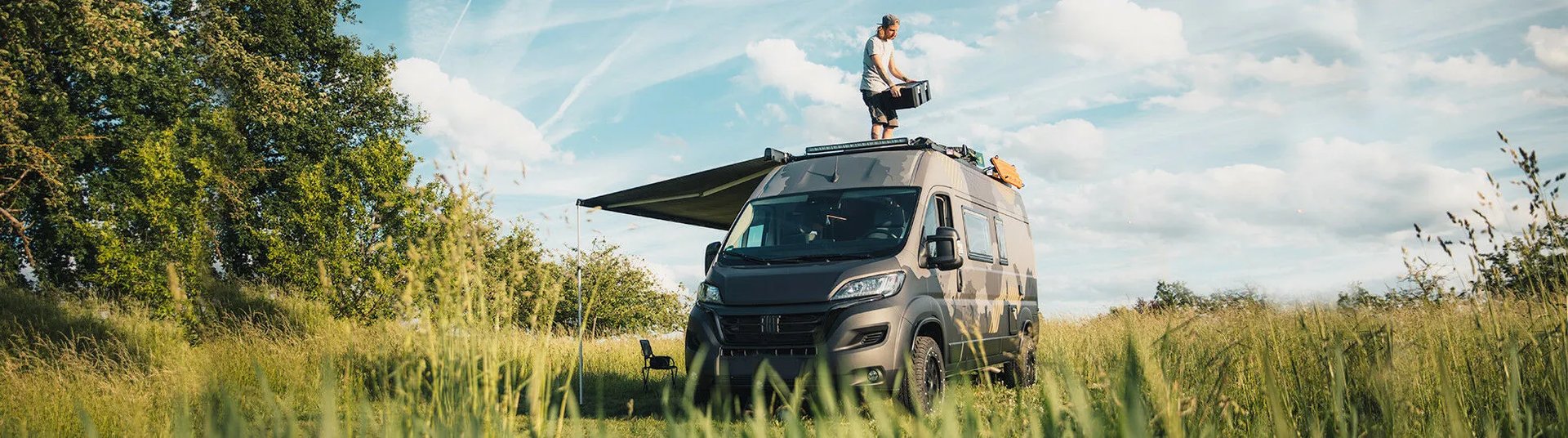 Slimpro Van Rack Landing page 1