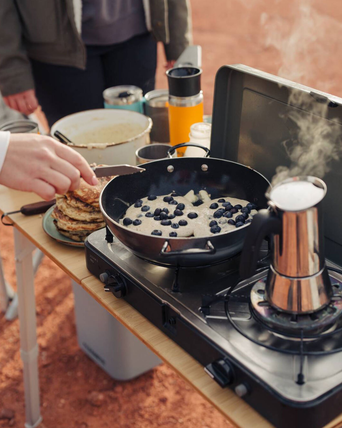 Camp Kitchen Standing - Cooking Camping