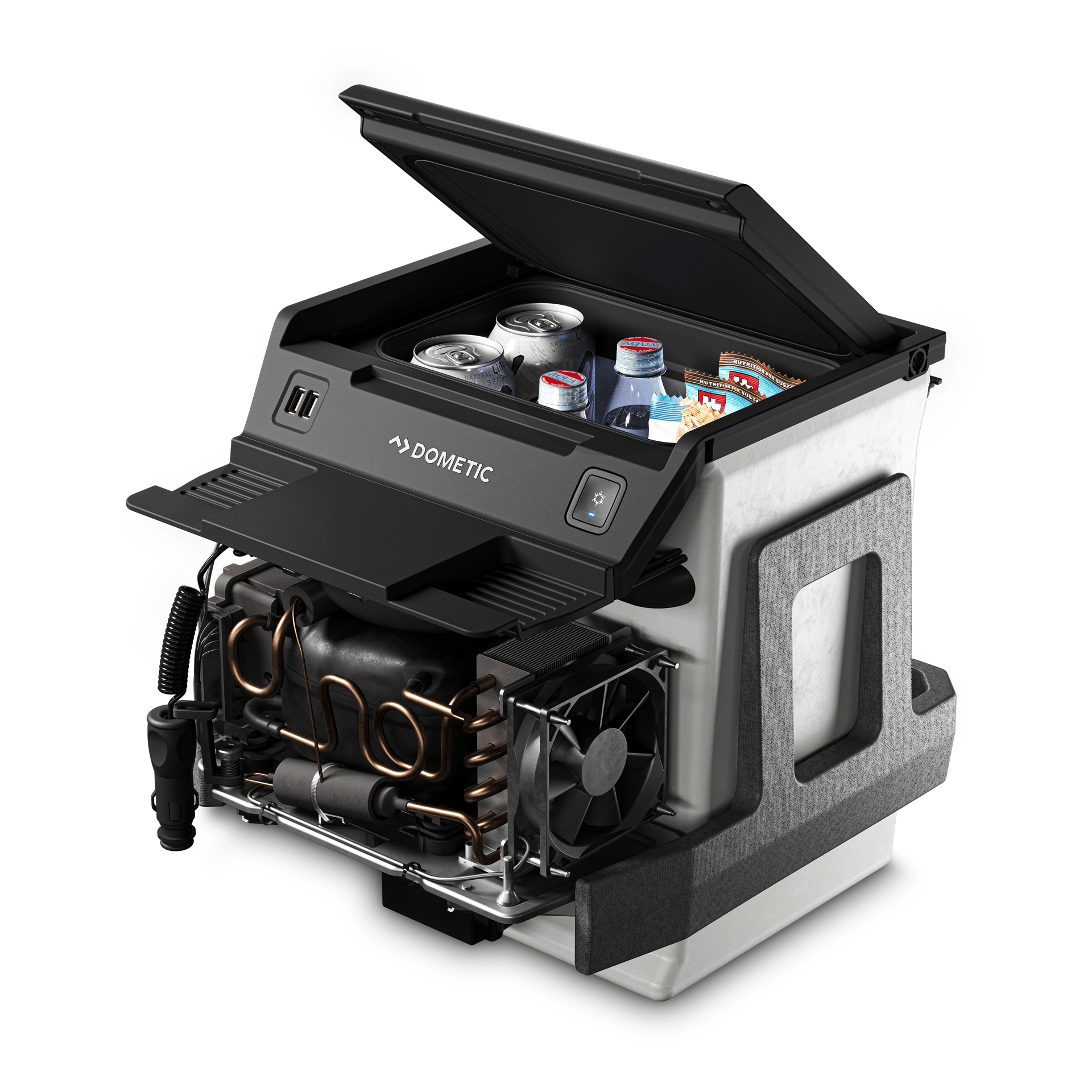 Turn Your Truck’s Center Console into a Mobile Fridge with the Dometic CCF-T Ford Drop in Refrigerator - Tile