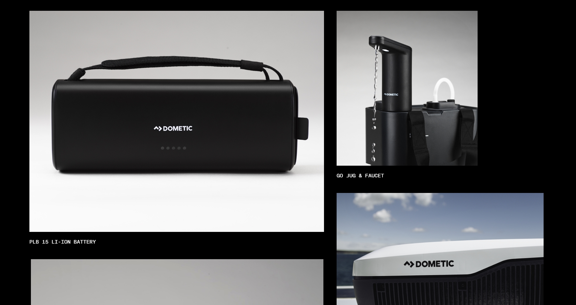 Dometid hero products, an air conditioner, jug & facuet and trim tab system