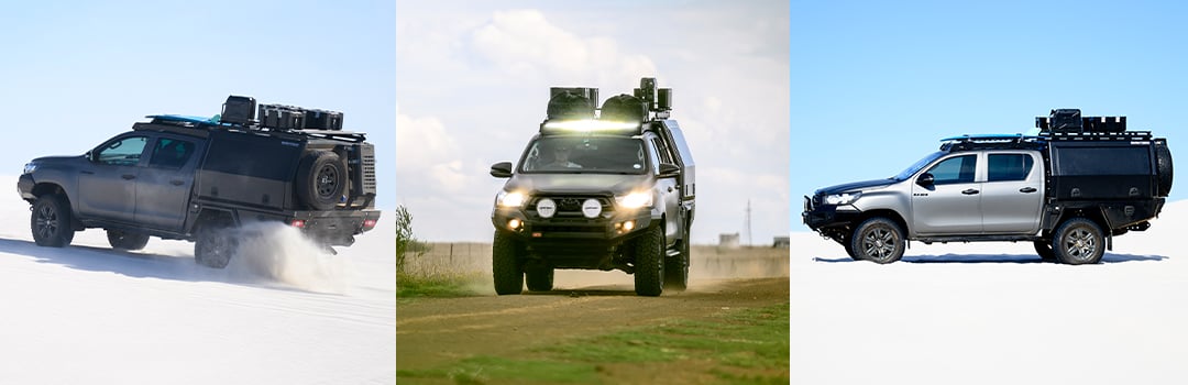 3 TOP OVERLAND VEHICLES