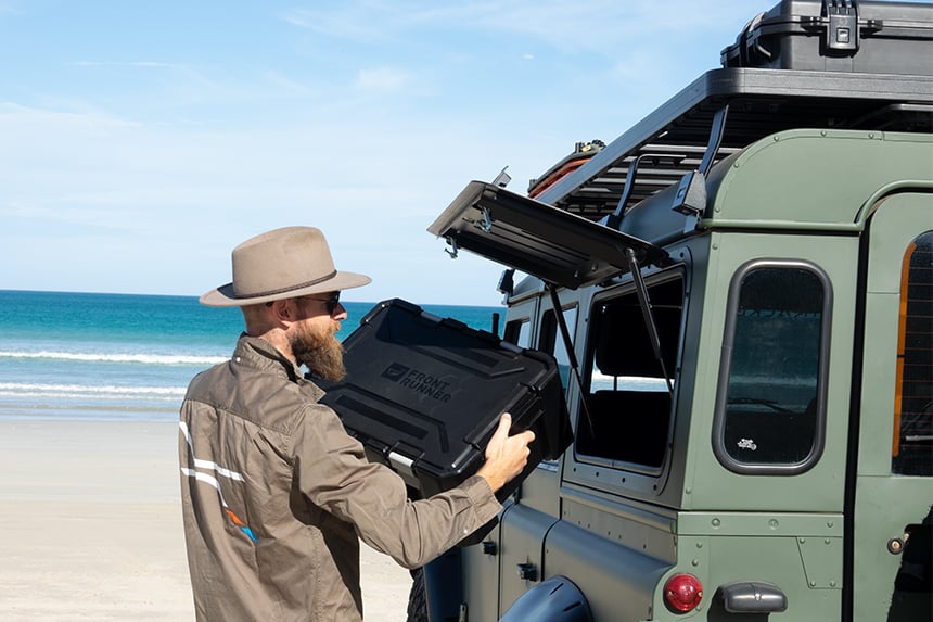 I NEVER LEAVE HOME WITHOUT…