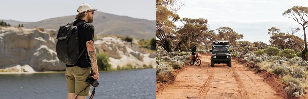 I NEVER LEAVE HOME WITHOUT…