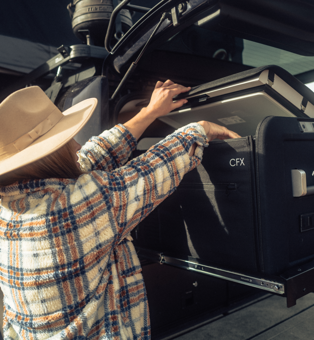 Sarah Glover and friends overlanding