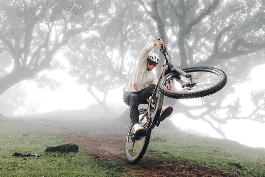 FRONT RUNNER ON THE MOVE Korbinian Engstler