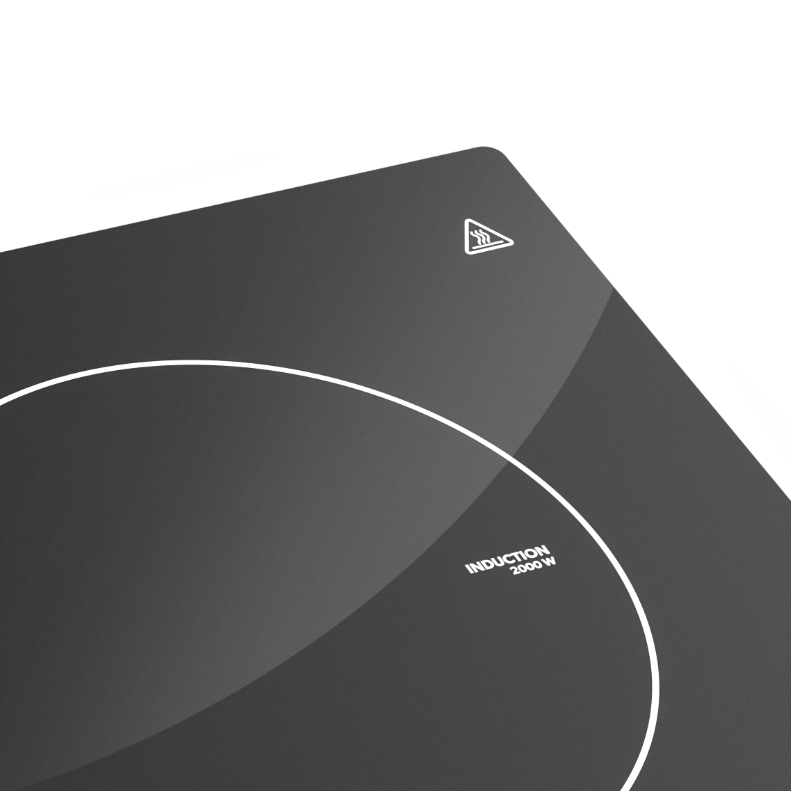 Surface en verre facile à nettoyer