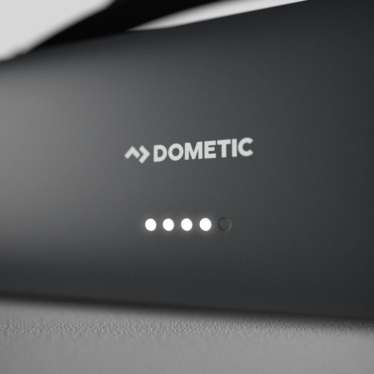 LED lights show charge status