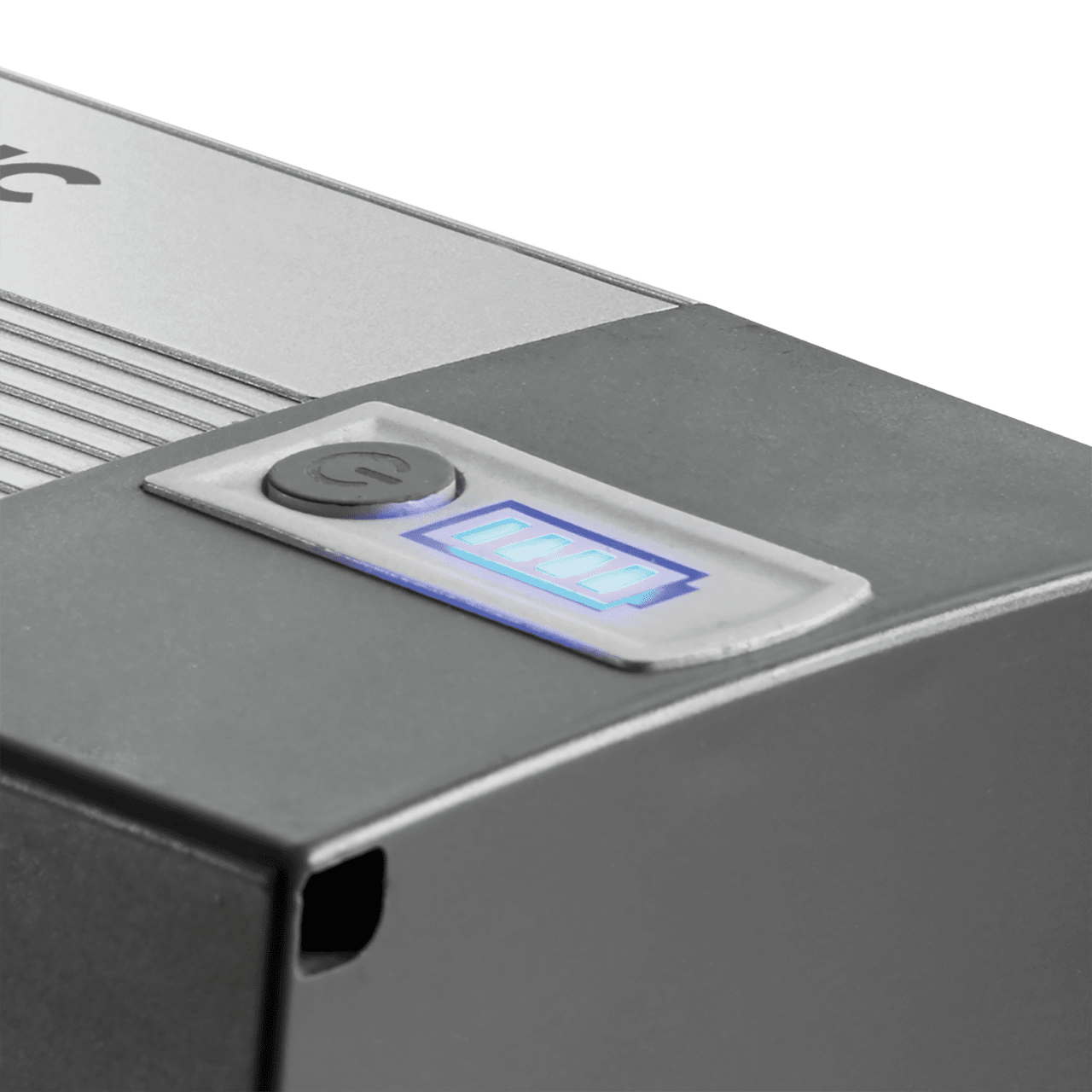 Einfache Bedienung mit nur einem Taster