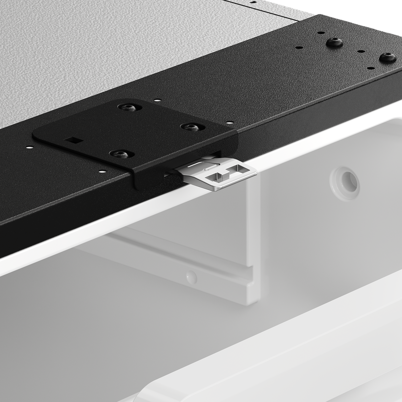 Two-point locking system