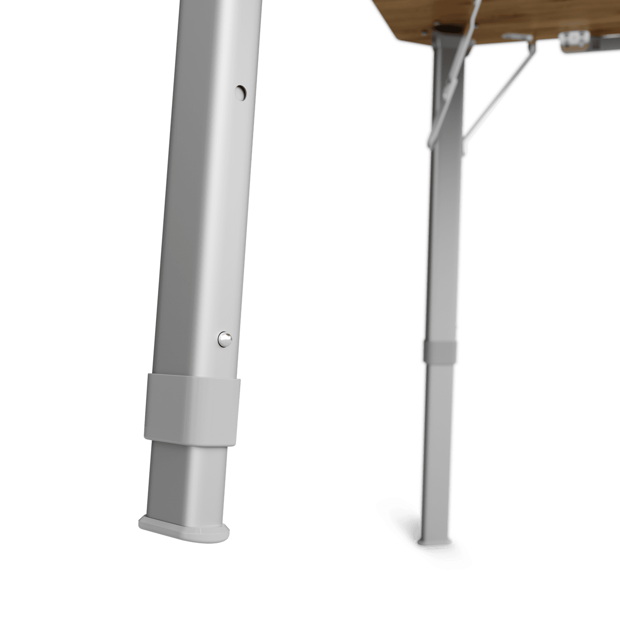 In drie hoogtes verstelbaar