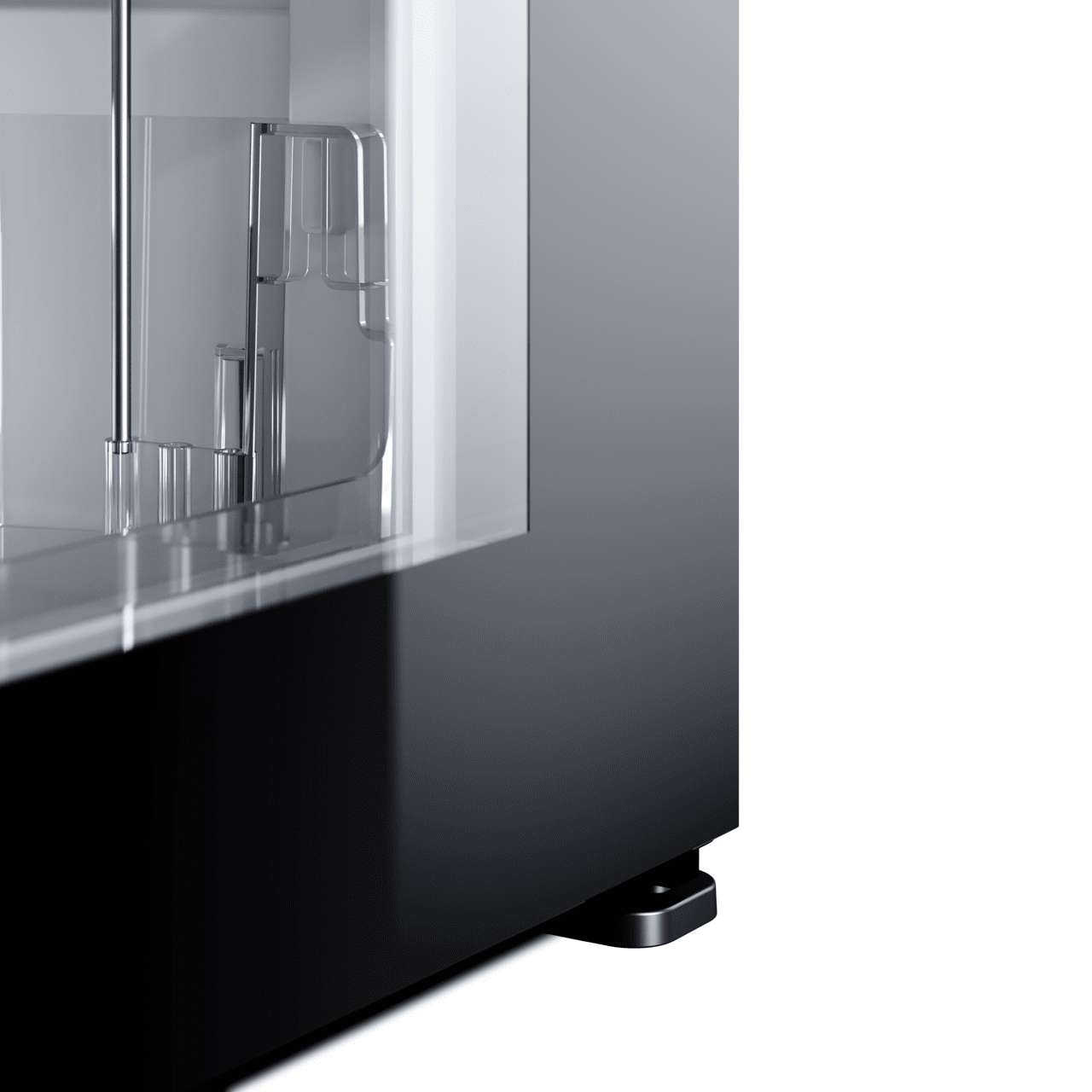 Porte entièrement en verre