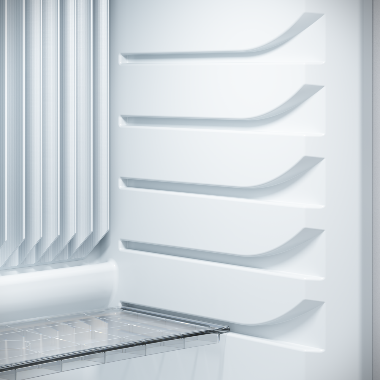 Versatile shelf placement