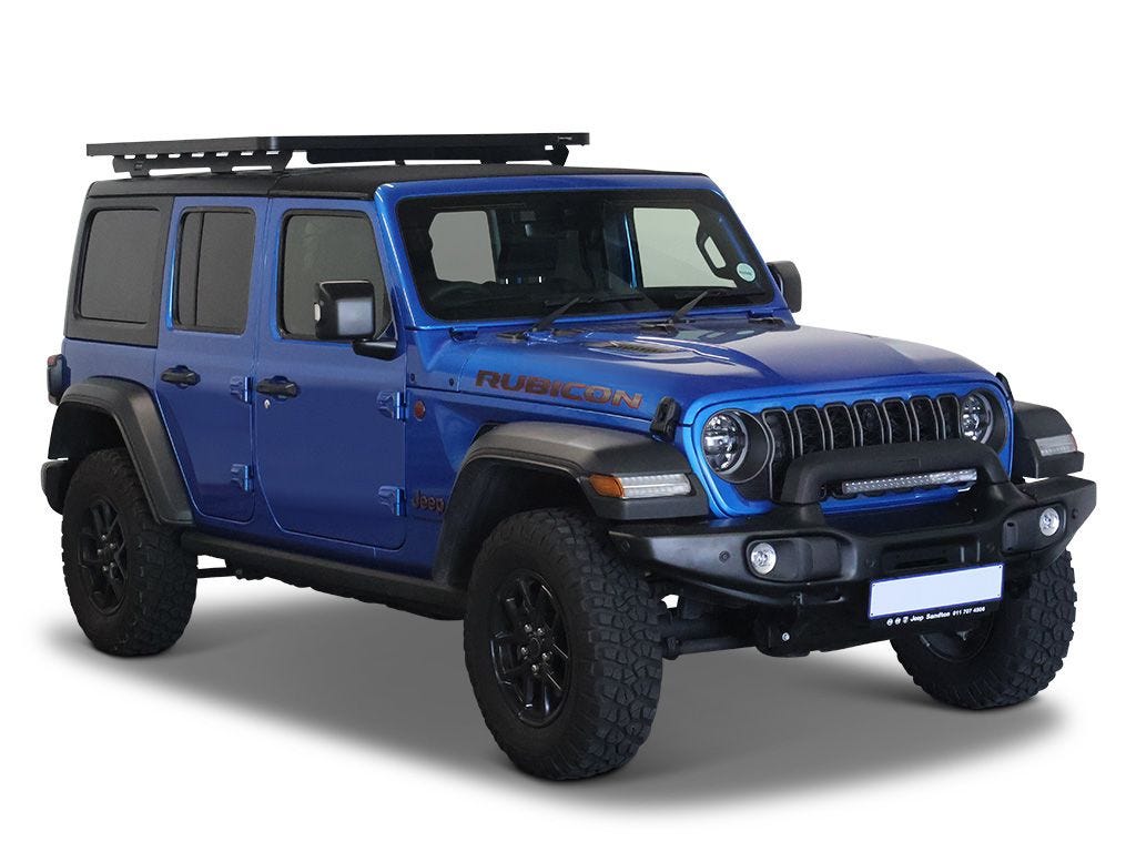 Galerie de toit 3/4 Slimline II pour Jeep Wrangler JLU (2018-actuel)