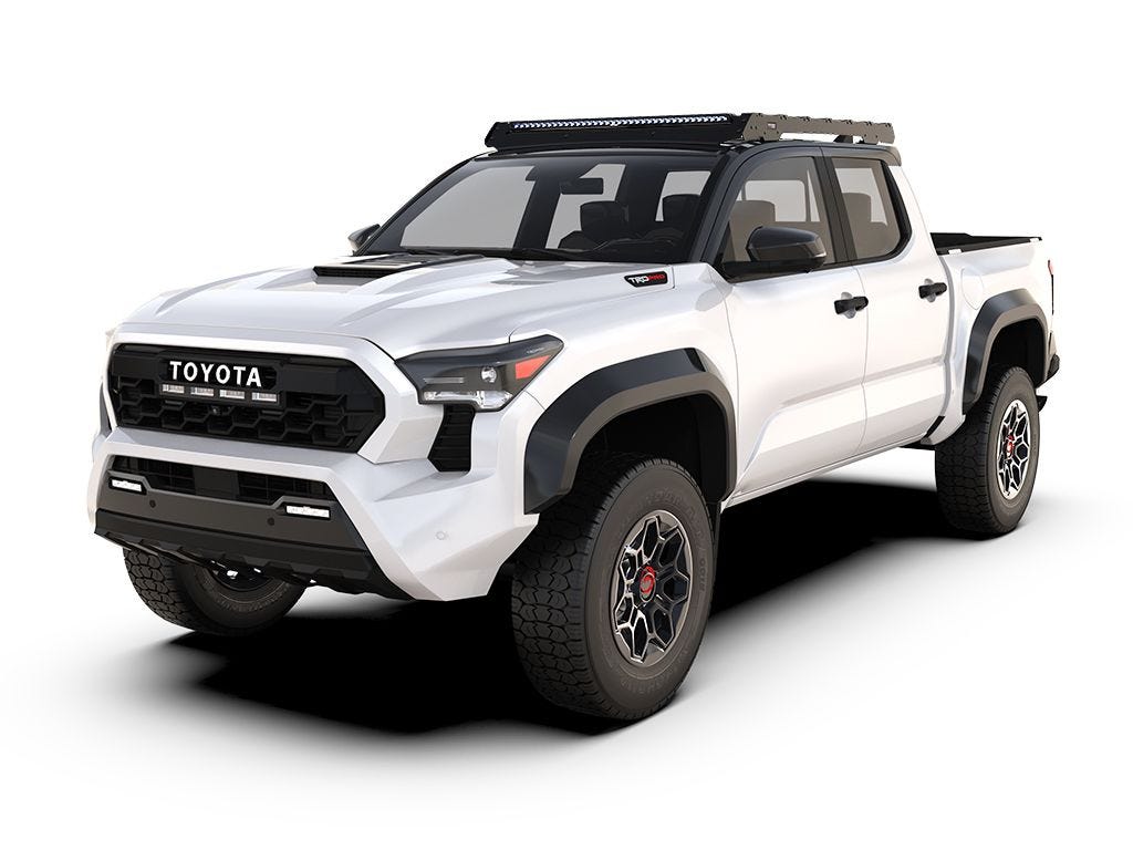 Toyota Tacoma 4th Gen Double Cab (2024-Current) Slimsport Roof Rack Kit / Light Bar Ready