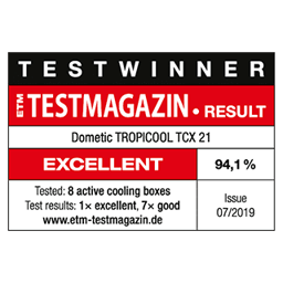Dometic CoolPro TCX 21 Award